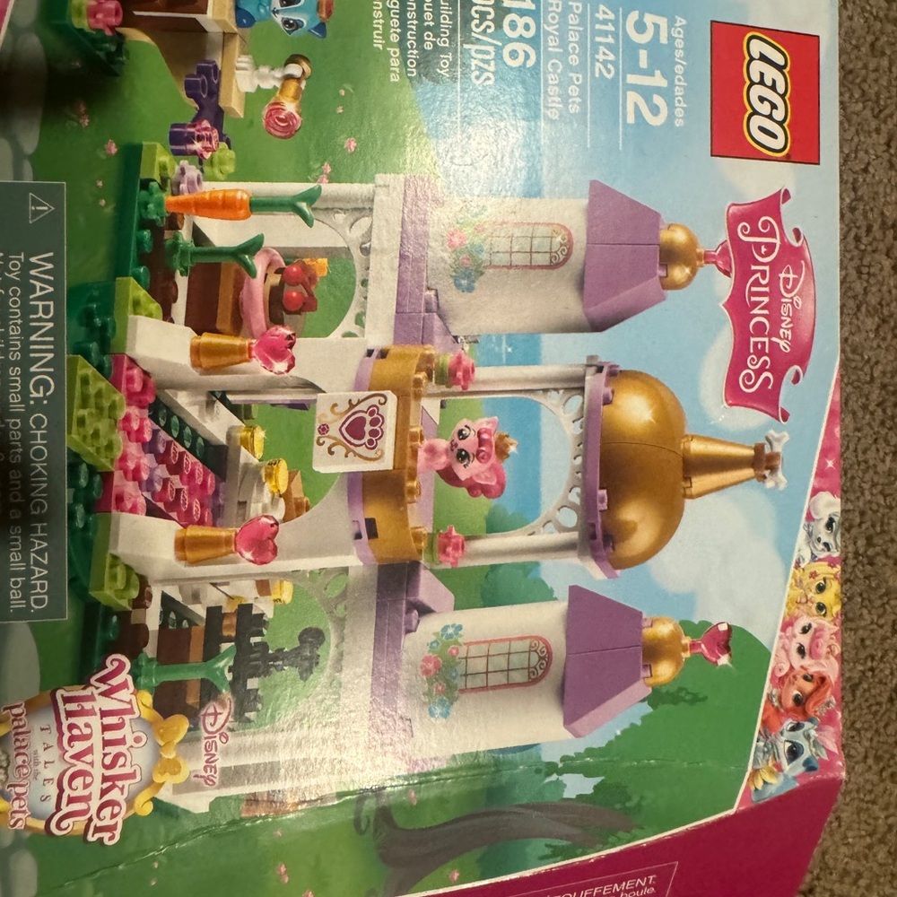 LEGO Disney Princess Whisker Haven Castle in Purple and Gold